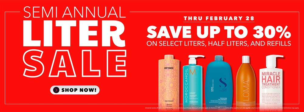 Semi-Annual Liter Sale (1/1-2/28)
