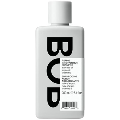 BACK OF BOTTLE REFINE INTERVENTION SHAMPOO 8.4 Fl. Oz.