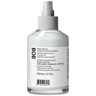 BACK OF BOTTLE STAY & PLAY LEAVE-IN CONDITIONER 6.7 Fl. Oz.