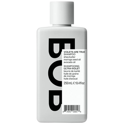 BACK OF BOTTLE VIOLETS ARE TRUE SHAMPOO 8.4 Fl. Oz.