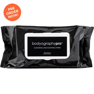 bodyography Cleansing and Soothing Wipes 50 ct.
