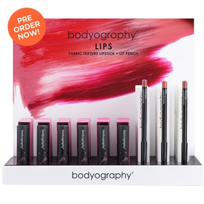 bodyography Fabric Lipsticks & Lip Pencils Intro 46 pc.