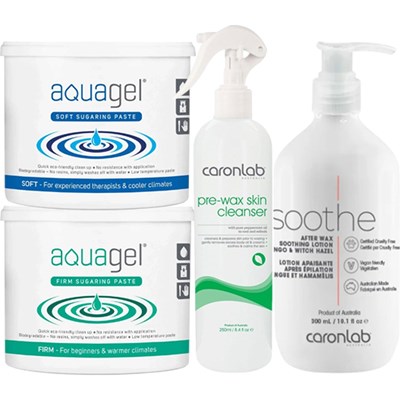 Caronlab Sugaring Kit Without Heater 4 pc.