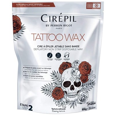 Cirépil Tattoo Wax Beads Bag 800 g