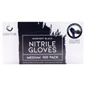 Colortrak Midnight Black Nitrile Gloves Medium