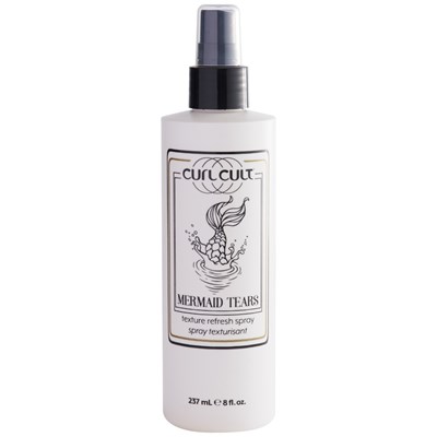 Curl Cult MERMAID TEARS texture refresh spray 8 Fl. Oz.