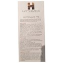 Hotheads Maintenance Card