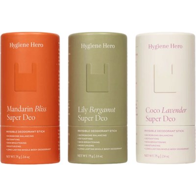Hygiene Hero Super Deo Invisible Deodorant Stick