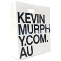 KEVIN.MURPHY Large Paper Retail Bag- White 7 inch x 5.1 inch x 35 inch