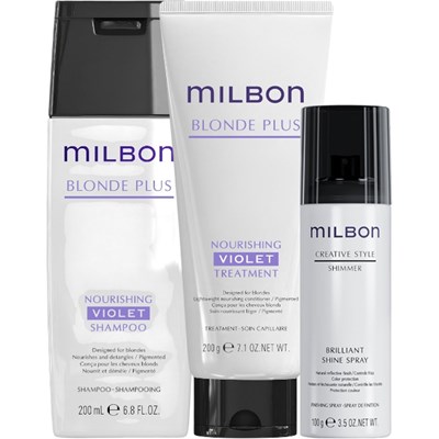 Milbon BLONDE PLUS Retail Set