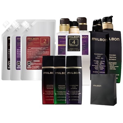 Milbon GOLD Haircare Deluxe B Kit