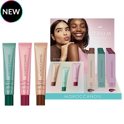 MOROCCANOIL LIP BALM LAUNCH KIT 16 pc.